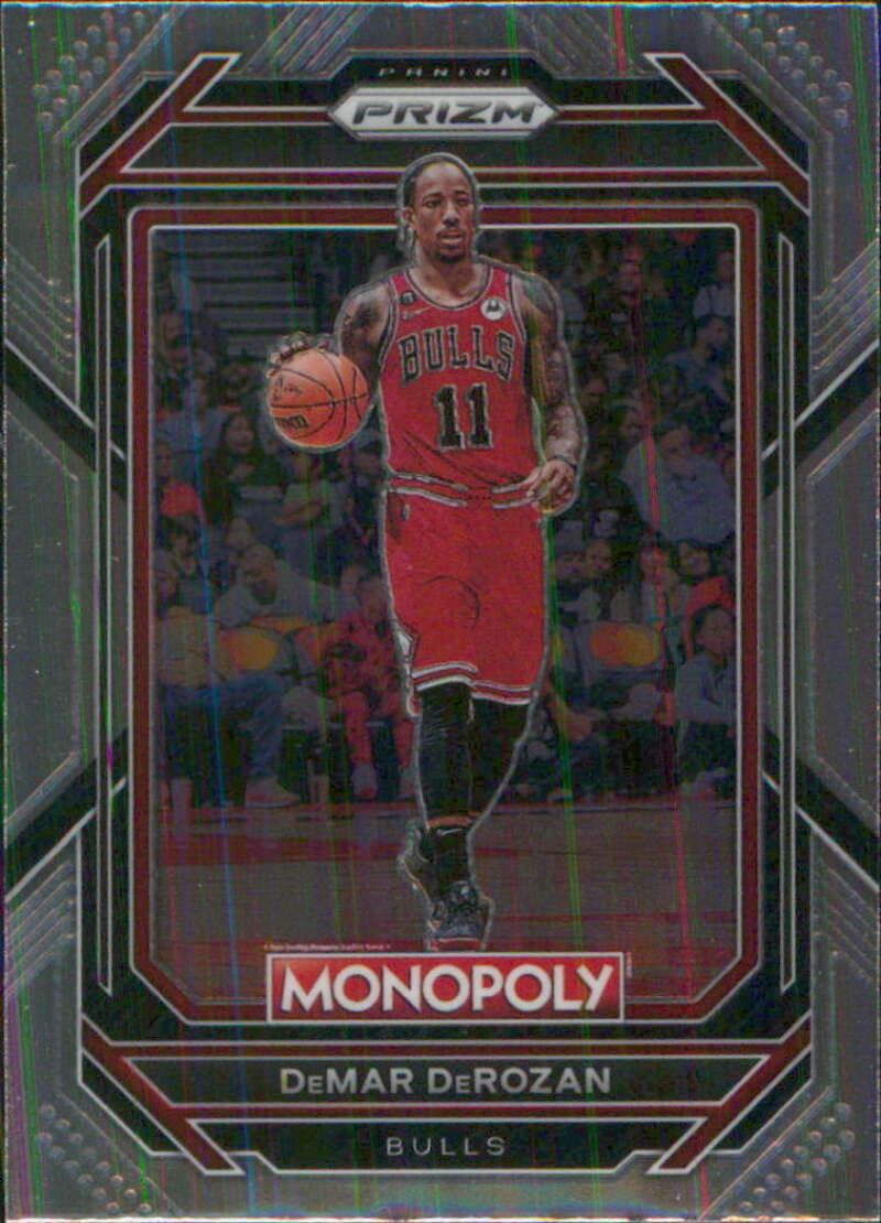 2022-23 Panini Monopoly Prizm #13 Demar Derozan Chicago Bulls V96789 Image 1