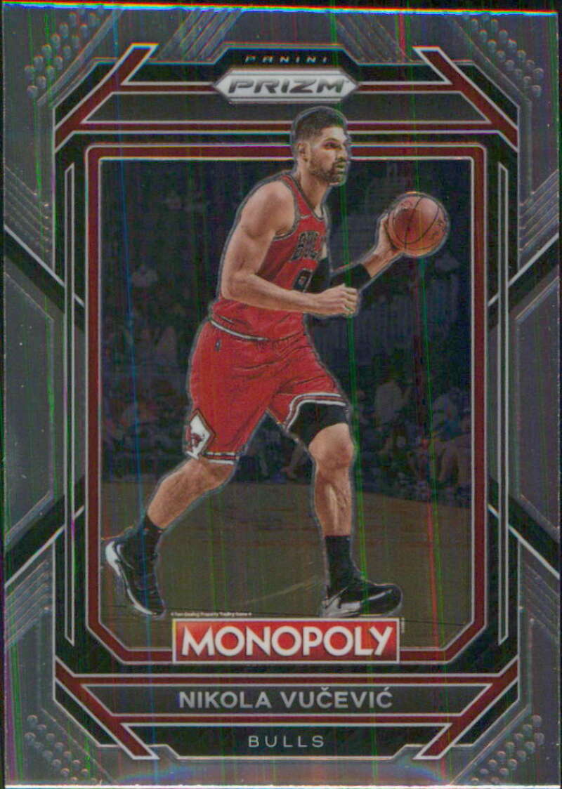 2022-23 Panini Monopoly Prizm #15 Nikola Vucevic Chicago Bulls V96801 Image 1