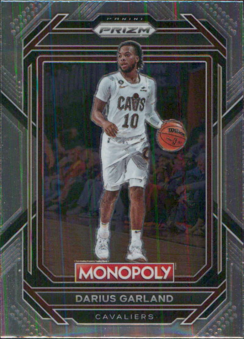 2022-23 Panini Monopoly Prizm #16 Darius Garland Cleveland Cavaliers V96804 Image 1