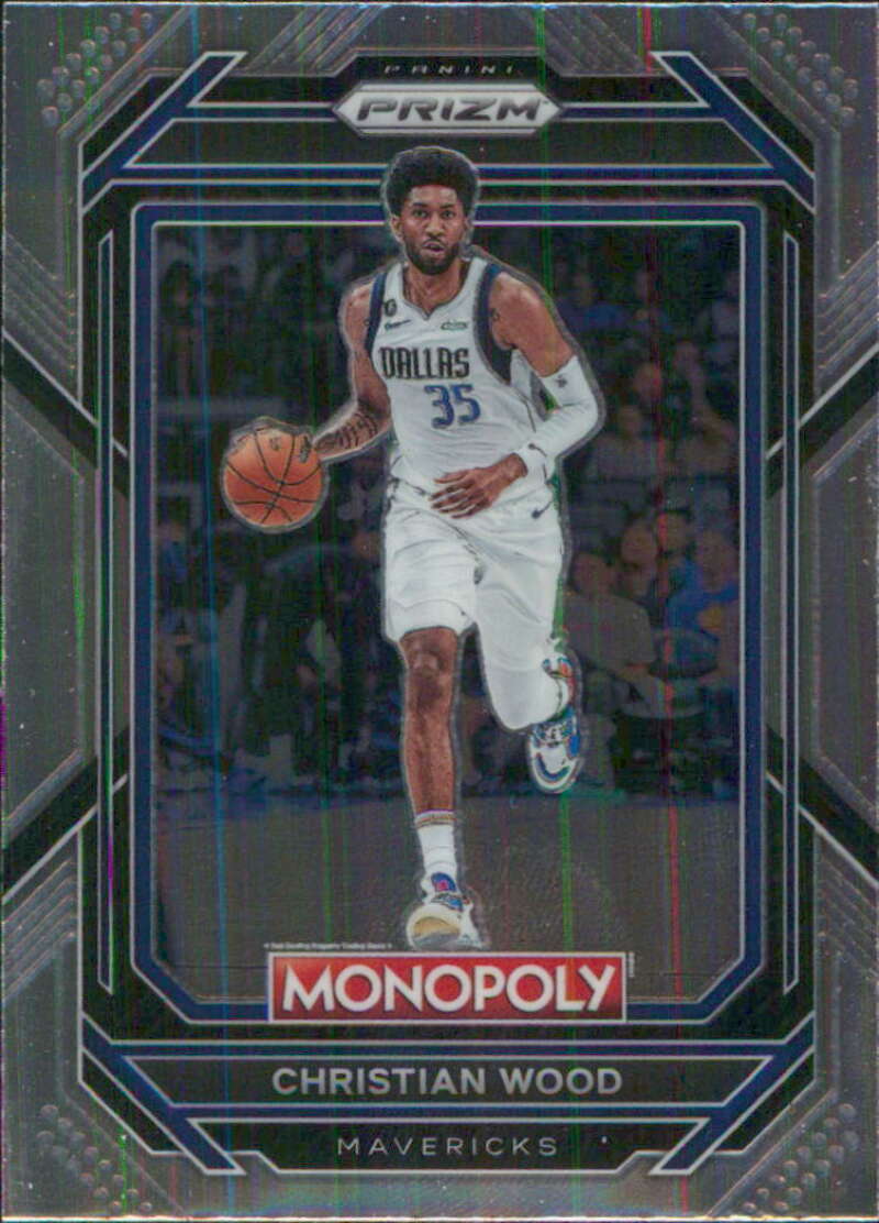 2022-23 Panini Monopoly Prizm #20 Christian Wood Dallas Mavericks V96817 Image 1
