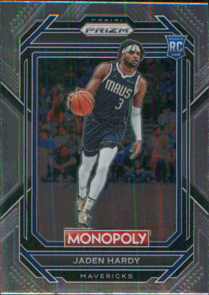 2022-23 Panini Monopoly Prizm #21 Jaden Hardy RC Rookie Dallas V96820 Image 1