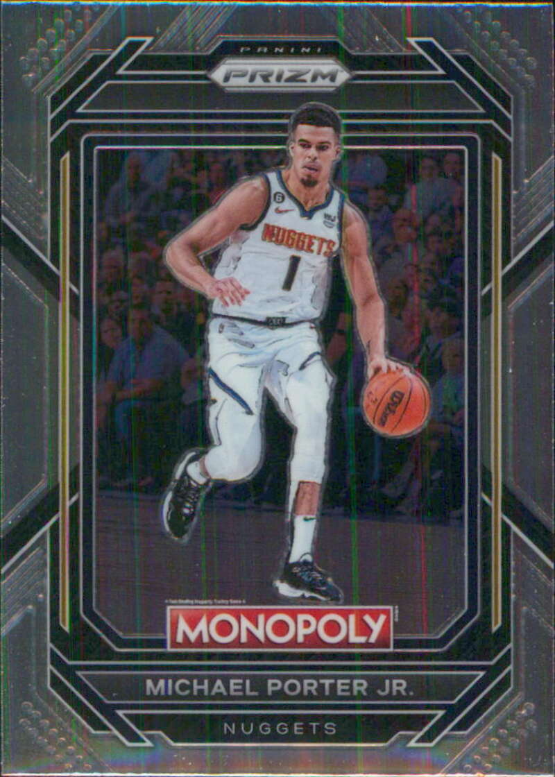 2022-23 Panini Monopoly Prizm #24 Michael Porter Jr. Denver Nuggets V96833 Image 1