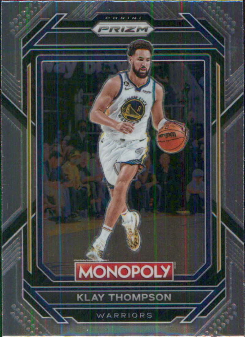 2022-23 Panini Monopoly Prizm #29 Klay Thompson Golden State V96842 Image 1