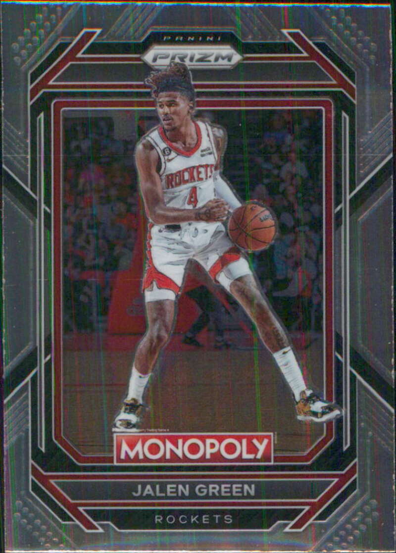 2022-23 Panini Monopoly Prizm #31 Jalen Green Houston Rockets V96858 Image 1