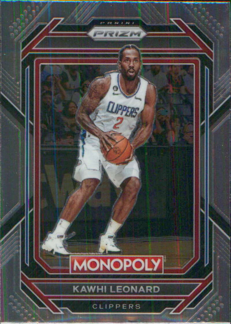 2022-23 Panini Monopoly Prizm #37 Kawhi Leonard Los Angeles Clippers V96881 Image 1