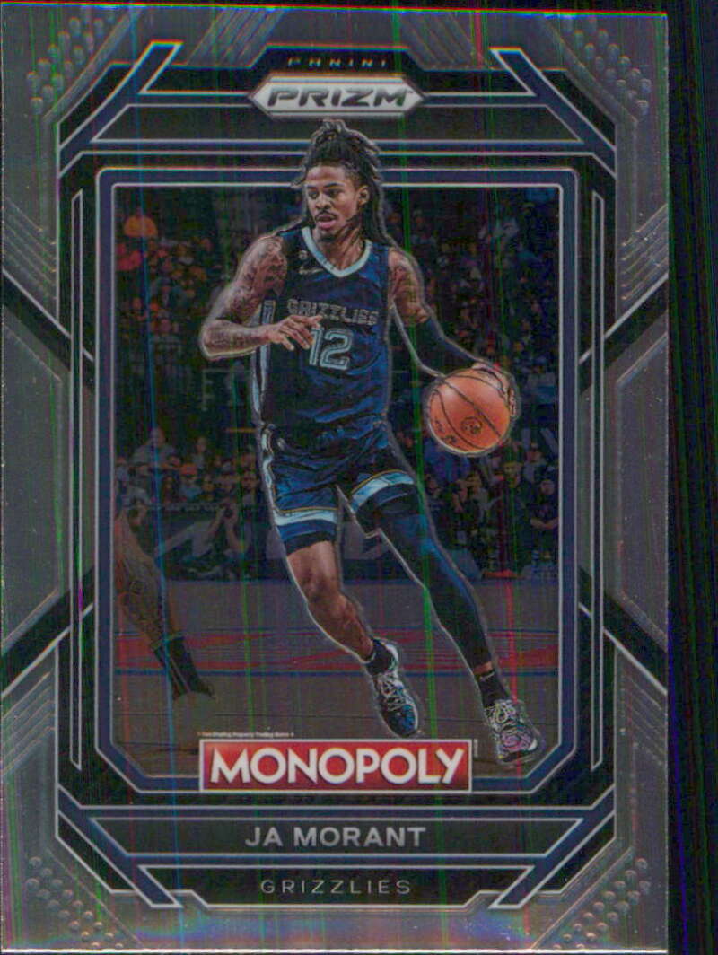 2022-23 Panini Monopoly Prizm #43 Ja Morant Memphis Grizzlies V96910 Image 1