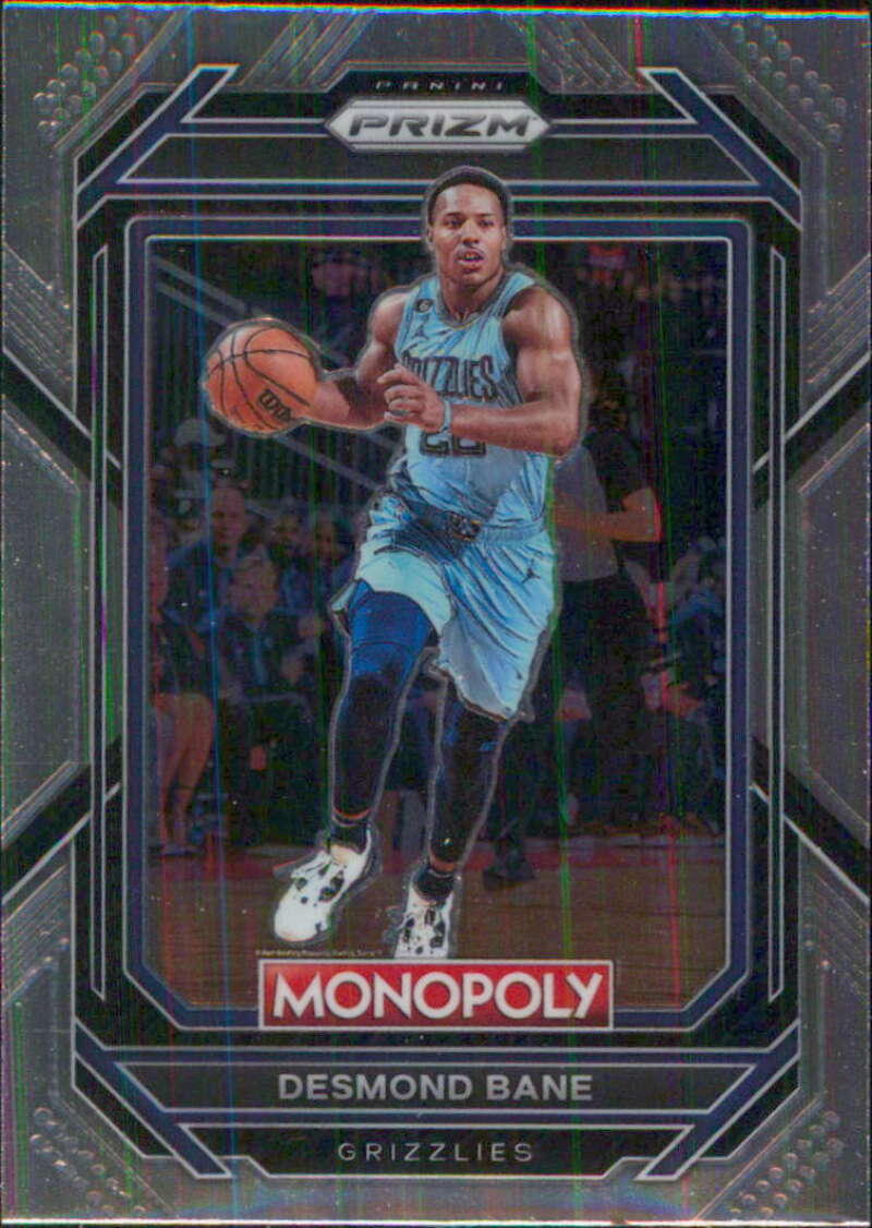2022-23 Panini Monopoly Prizm #44 Desmond Bane Memphis Grizzlies V96916 Image 1