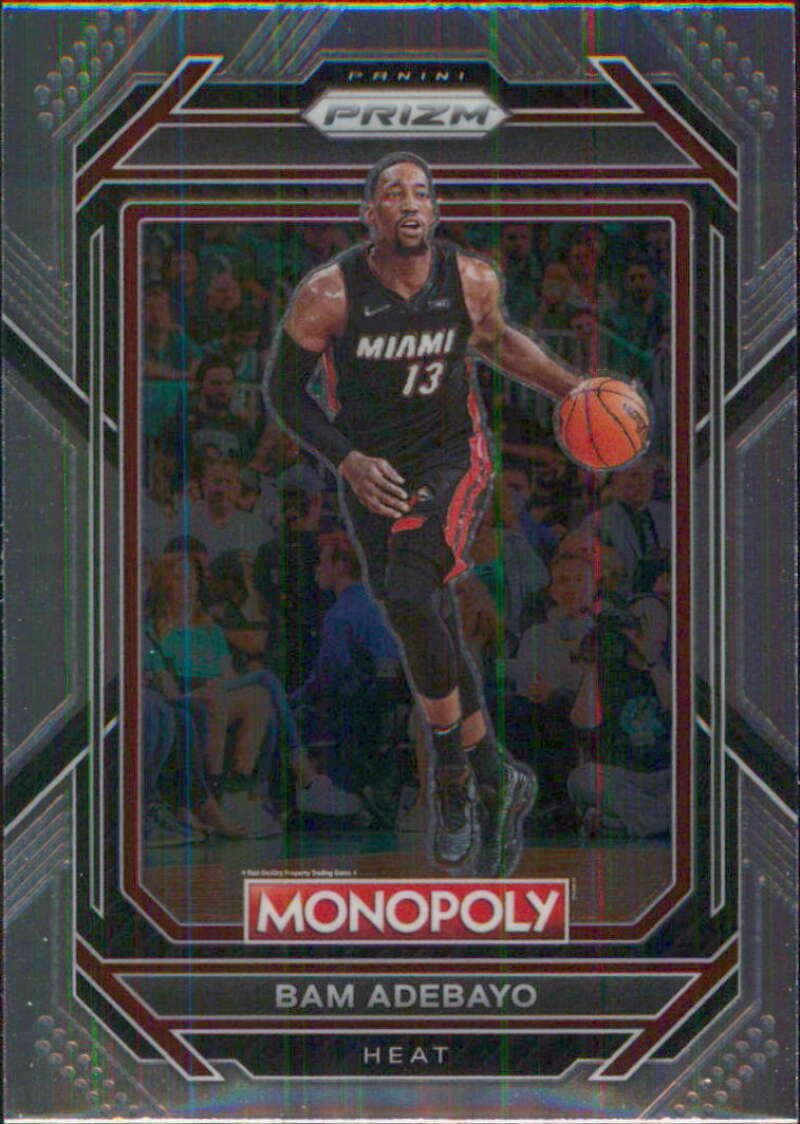 2022-23 Panini Monopoly Prizm #47 Bam Adebayo  Miami Heat  V96925 Image 1