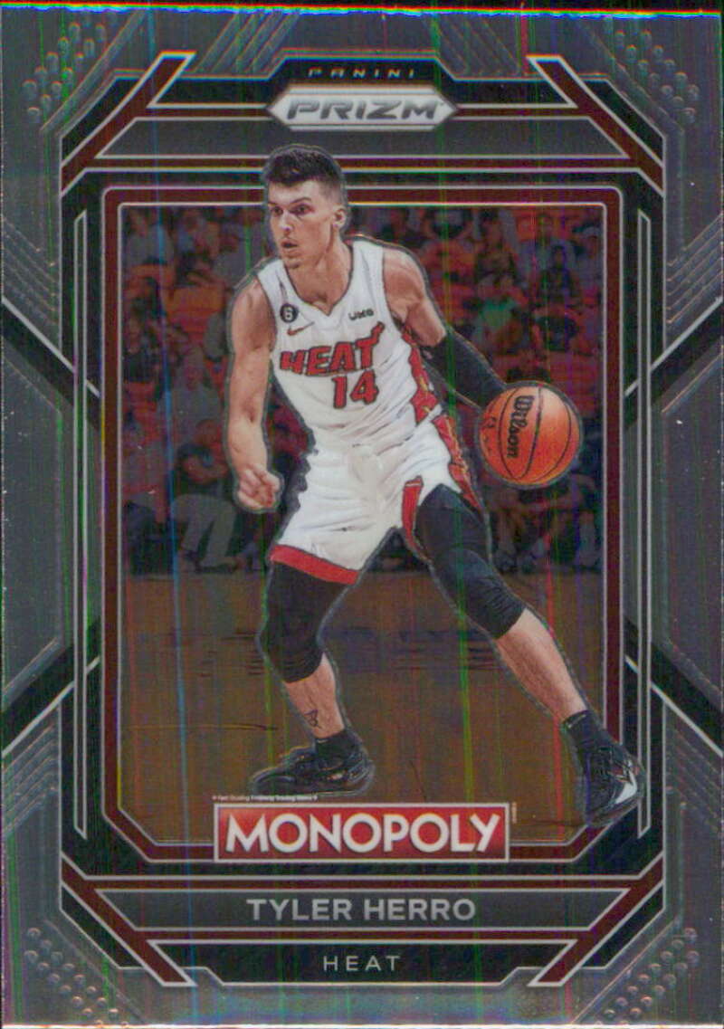 2022-23 Panini Monopoly Prizm #48 Tyler Herro Miami Heat V96926 Image 1