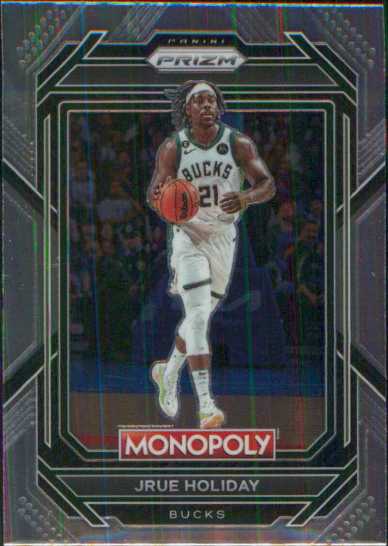 2022-23 Panini Monopoly Prizm #51 Jrue Holiday Milwaukee Bucks V96939 Image 1