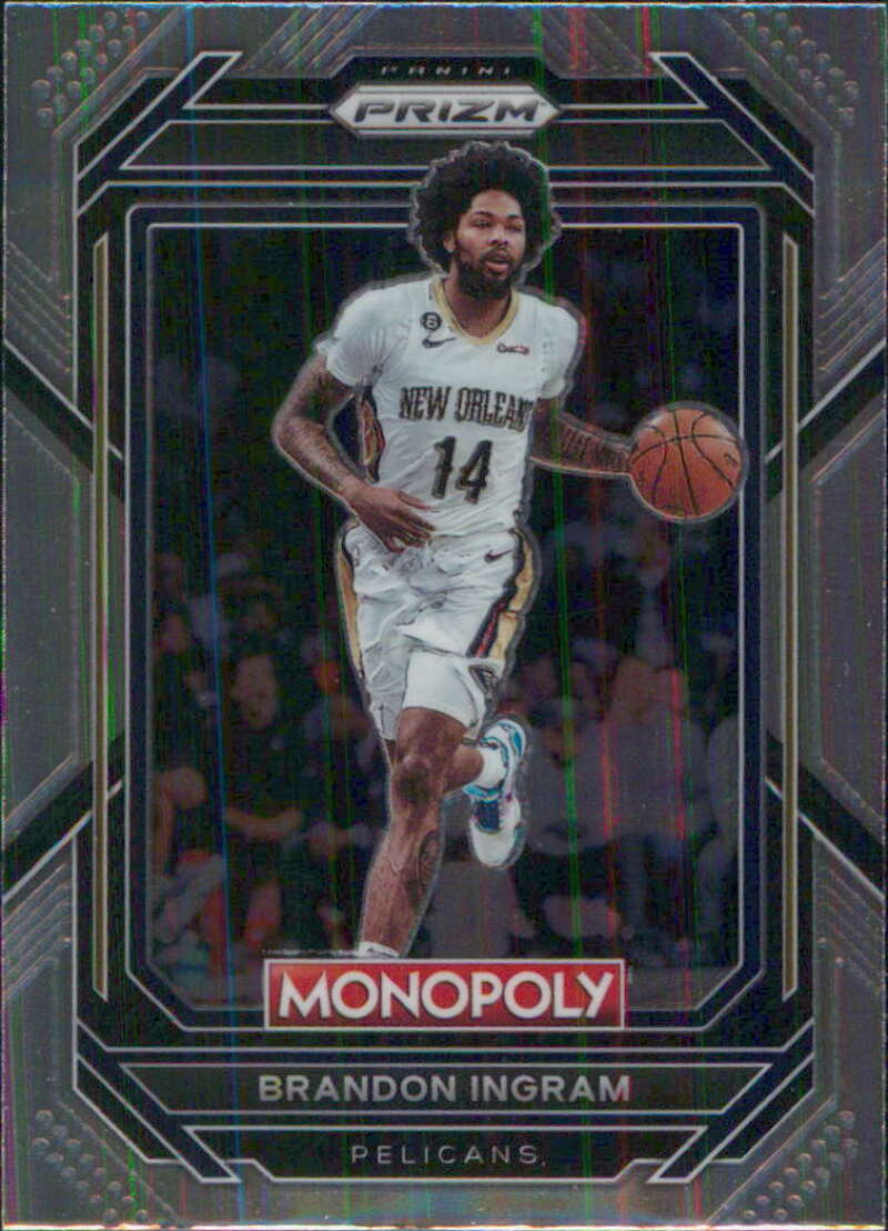 2022-23 Panini Monopoly Prizm #56 Brandon Ingram New Orleans Pelicans V96958 Image 1