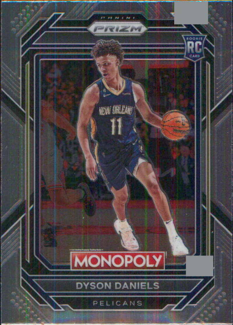 2022-23 Panini Monopoly Prizm #57 Dyson Daniels RC Rookie New V96962 Image 1