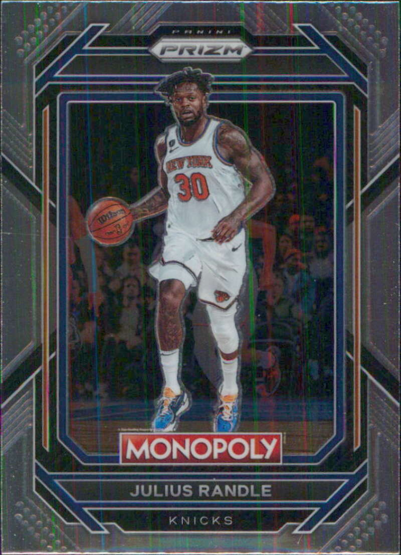 2022-23 Panini Monopoly Prizm #58 Julius Randle New York Knicks V96964 Image 1