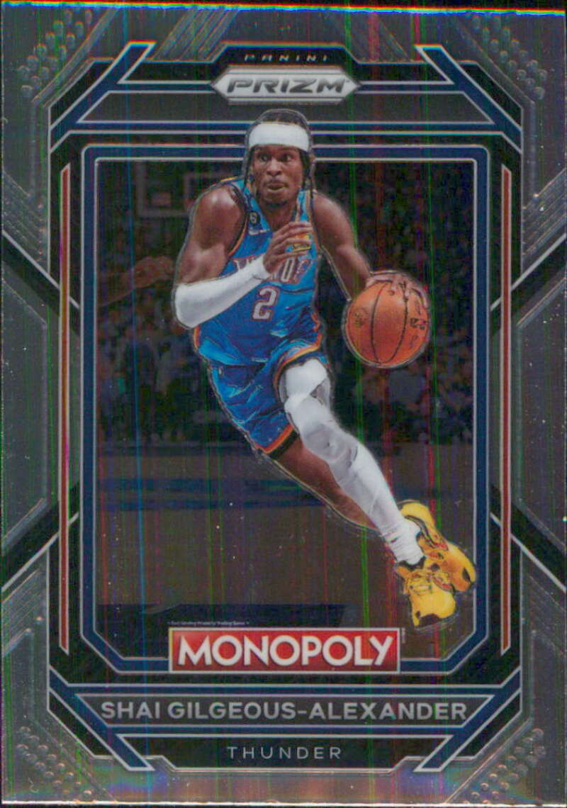 2022-23 Panini Monopoly Prizm #62 Shai Gilgeous-Alexander V96981 Image 1