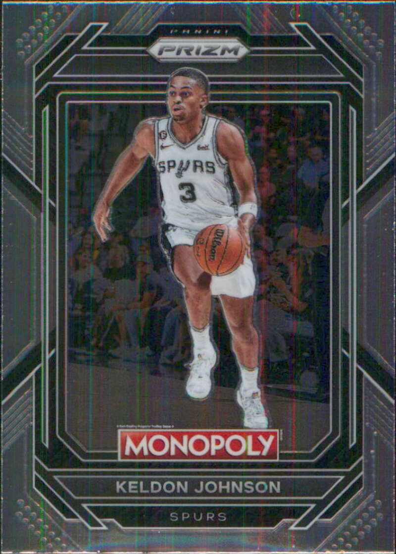 2022-23 Panini Monopoly Prizm #79 Keldon Johnson San Antonio Spurs V97035 Image 1