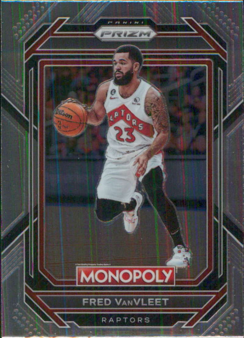 2022-23 Panini Monopoly Prizm #83 Fred VanVleet Toronto Raptors V97050 Image 1