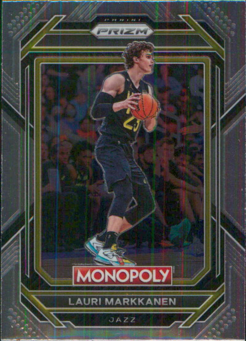 2022-23 Panini Monopoly Prizm #86 Lauri Markkanen Utah Jazz V97065 Image 1