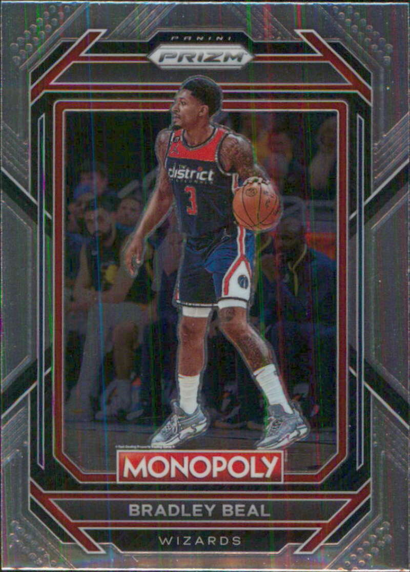 2022-23 Panini Monopoly Prizm #88 Bradley Beal Washington Wizards V97072 Image 1