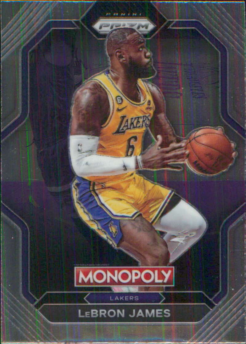 2022-23 Panini Monopoly Prizm All-Stars #PS7 LeBron James Los Angeles V97105 Image 1