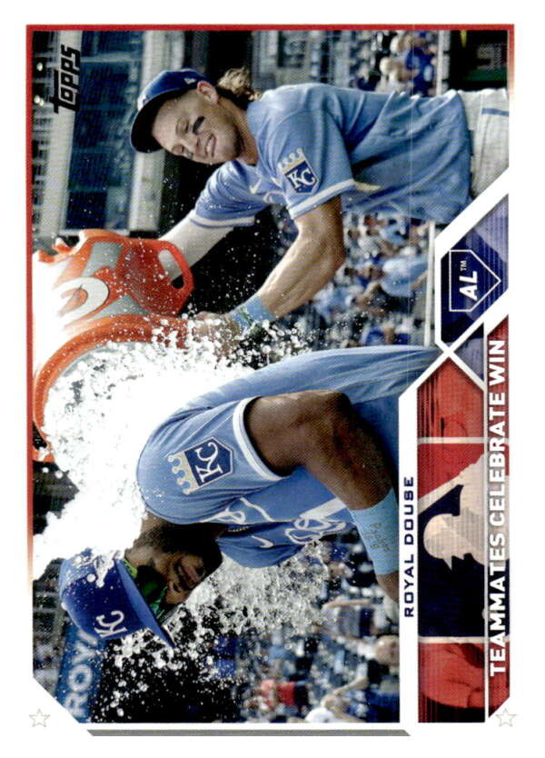 2023 Topps Baseball #334 Bobby Witt Jr. Image 1