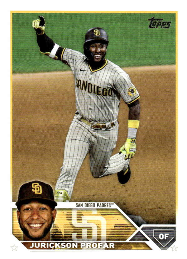 2023 Topps Baseball #337 Jurickson Profar San Diego Padres Image 1
