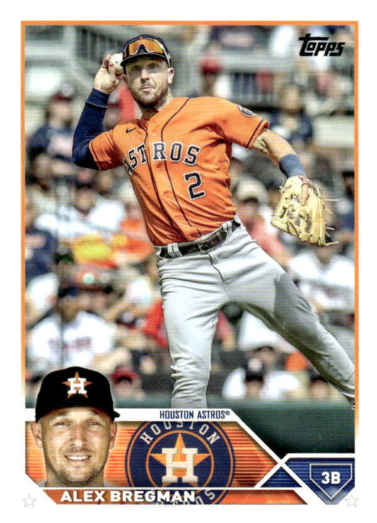 2023 Topps Baseball  #350 Alex Bregman  Houston Astros  Image 1