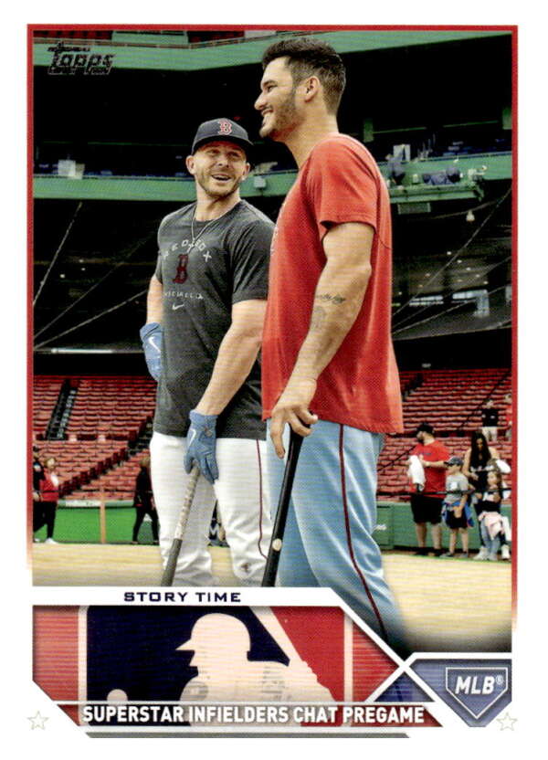 2023 Topps Baseball #351 Trevor Story Image 1