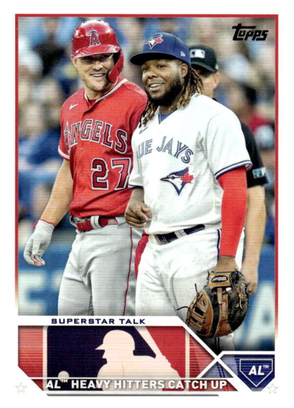 2023 Topps Baseball #396 Mike Trout Image 1