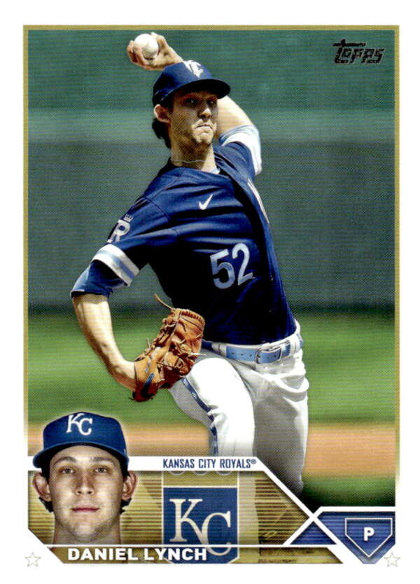 2023 Topps Baseball #397 Daniel Lynch Kansas City Royals Image 1