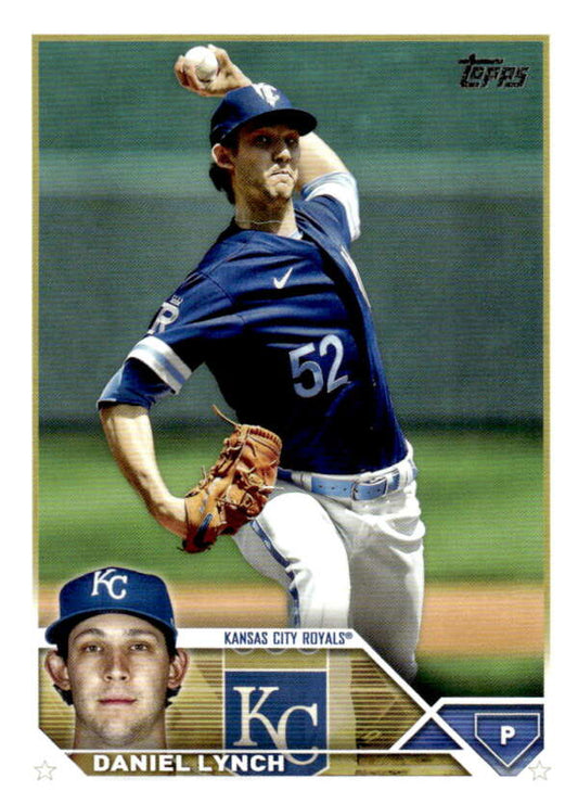 2023 Topps Baseball  #397 Daniel Lynch  Kansas City Royals  Image 1