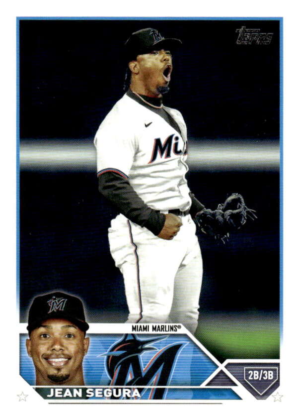 2023 Topps Baseball #399 Jean Segura Miami Marlins Image 1