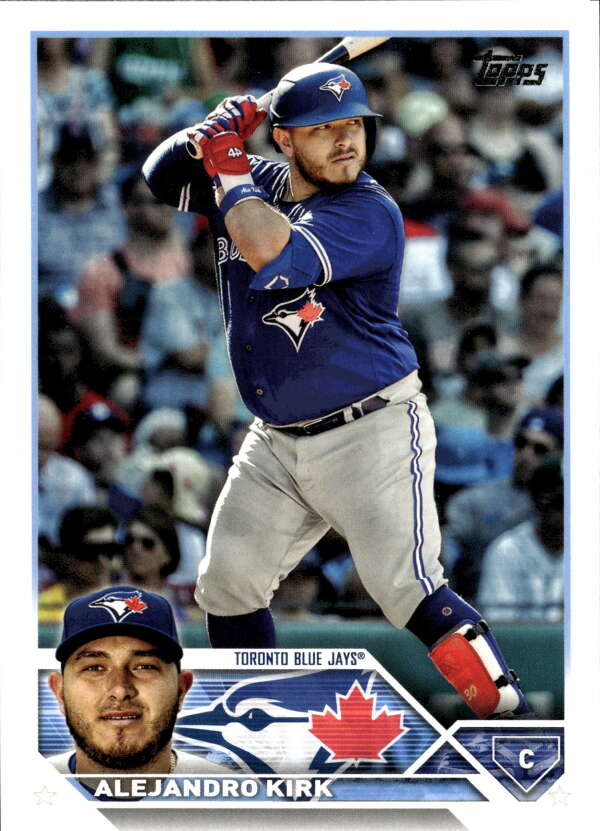 2023 Topps Baseball #413 Alejandro Kirk Toronto Blue Jays Image 1
