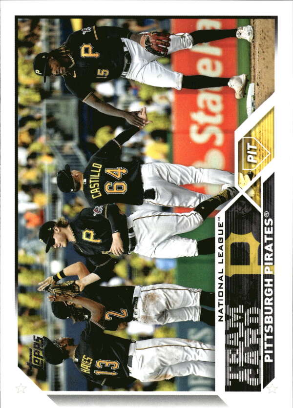 2023 Topps Baseball #430 Pittsburgh Pirates Image 1