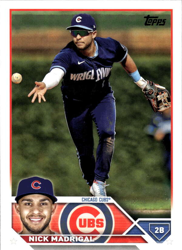 2023 Topps Baseball #434 Nick Madrigal Chicago Cubs Image 1