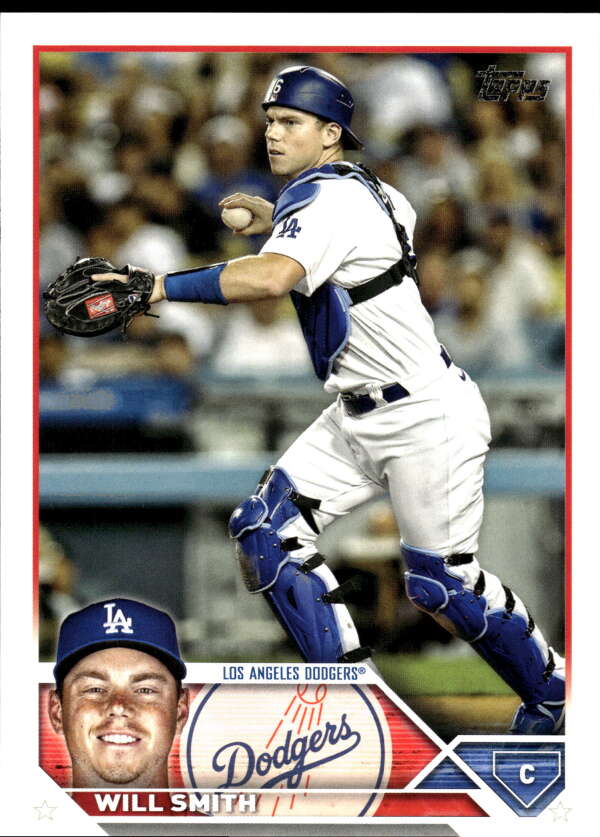 2023 Topps Baseball #440 Will Smith Los Angeles Dodgers Image 1