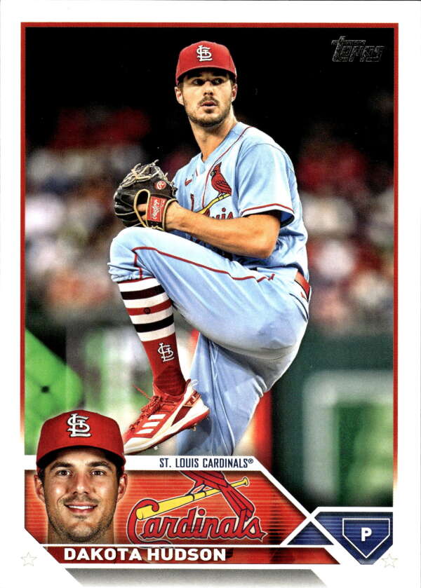 2023 Topps Baseball #458 Dakota Hudson St. Louis Cardinals Image 1