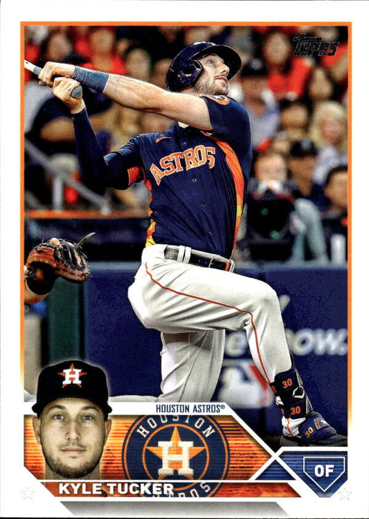 2023 Topps Baseball  #461 Kyle Tucker  Houston Astros  Image 1