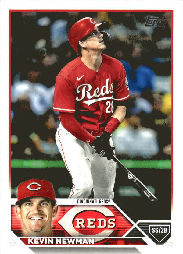 2023 Topps Baseball #463 Kevin Newman Cincinnati Reds Image 1