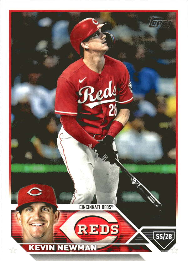 2023 Topps Baseball  #463 Kevin Newman  Cincinnati Reds  Image 1