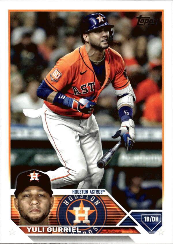 2023 Topps Baseball #469 Yuli Gurriel Houston Astros Image 1