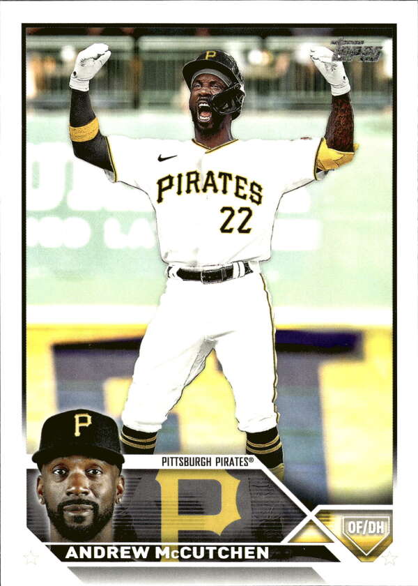 2023 Topps Baseball #490 Andrew McCutchen Pittsburgh Pirates Image 1