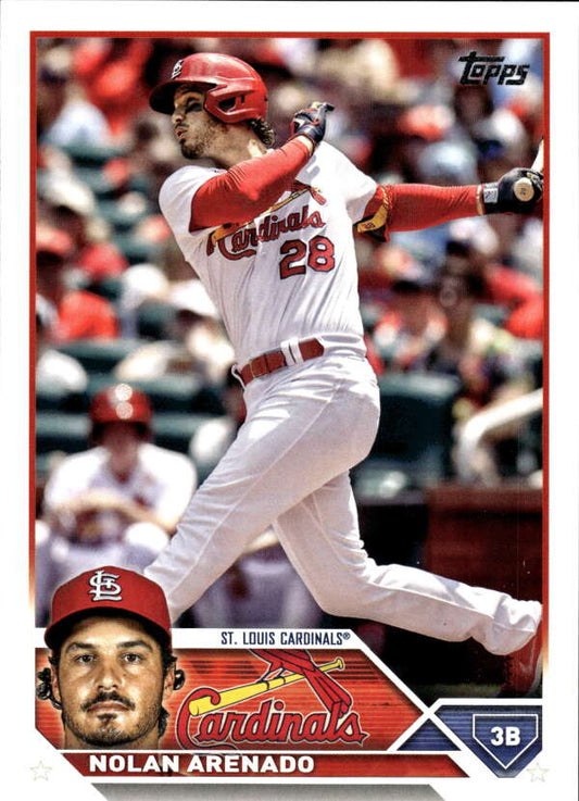2023 Topps Baseball  #500 Nolan Arenado  St. Louis Cardinals  Image 1