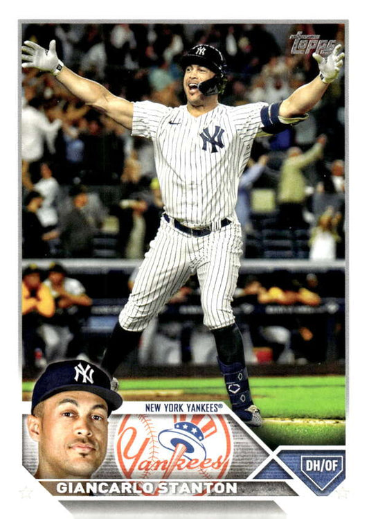 2023 Topps Baseball  #509 Giancarlo Stanton  New York Yankees  Image 1