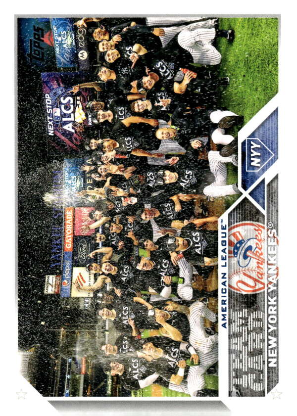 2023 Topps Baseball #516 New York Yankees Image 1