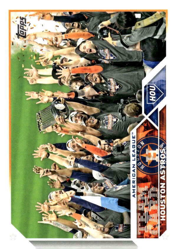 2023 Topps Baseball #534 Houston Astros Image 1