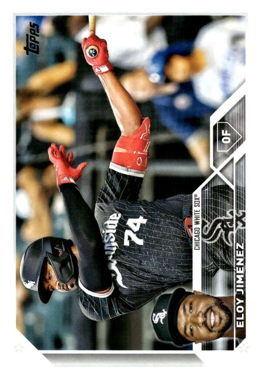 2023 Topps Baseball  #537 Eloy Jimenez  Chicago White Sox  Image 1