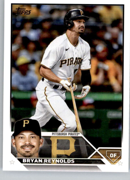 2023 Topps Baseball  #570 Bryan Reynolds  Pittsburgh Pirates  Image 1