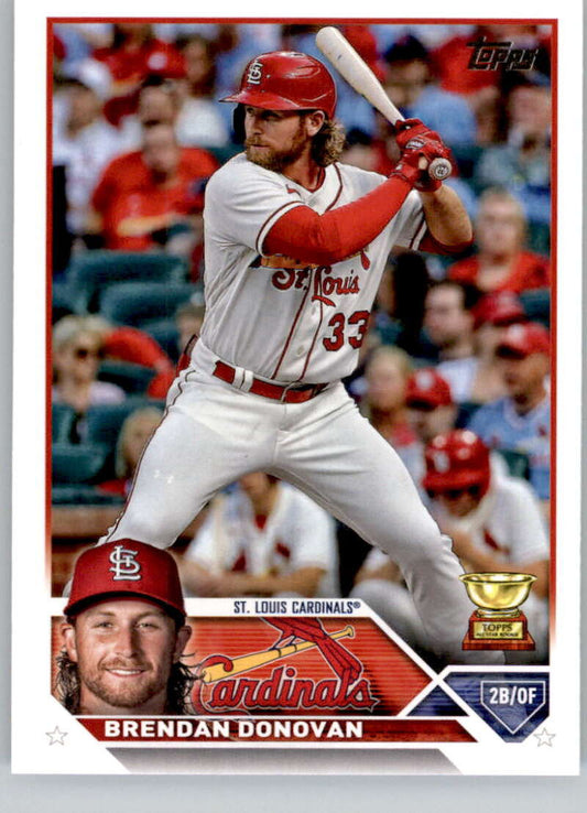 2023 Topps Baseball  #584 Brendan Donovan  St. Louis Cardinals  Image 1