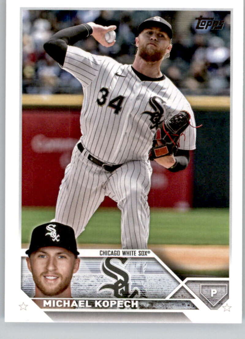 2023 Topps Baseball #585 Michael Kopech Chicago White Sox Image 1