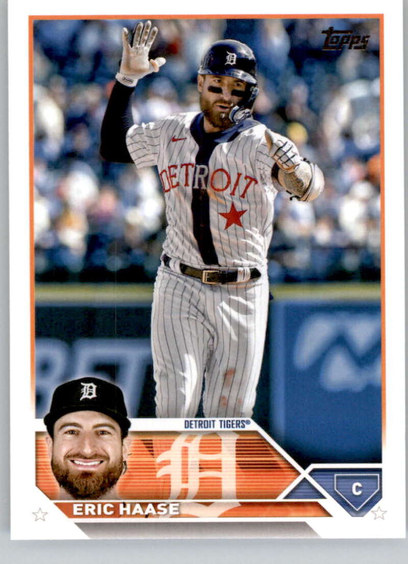 2023 Topps Baseball #591 Eric Haase Detroit Tigers Image 1